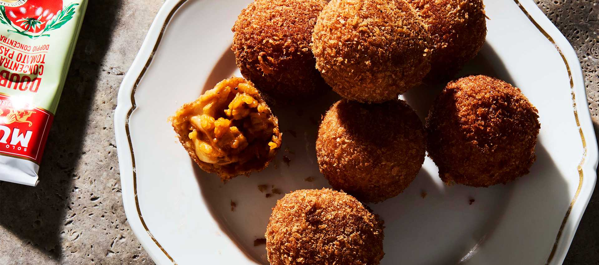 Arancini balls - Italian recipe | Mutti Recipe